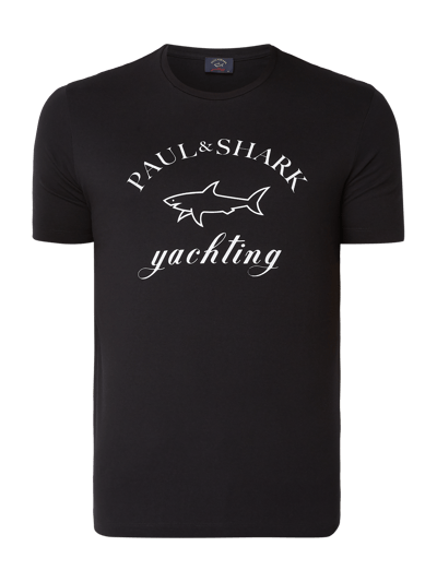 Paul & Shark T-Shirt mit Logo-Print  Black 2