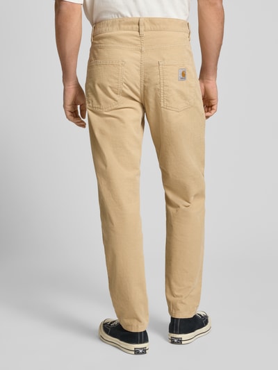 Carhartt Work In Progress Cordhose mit 5-Pocket-Design Beige 5