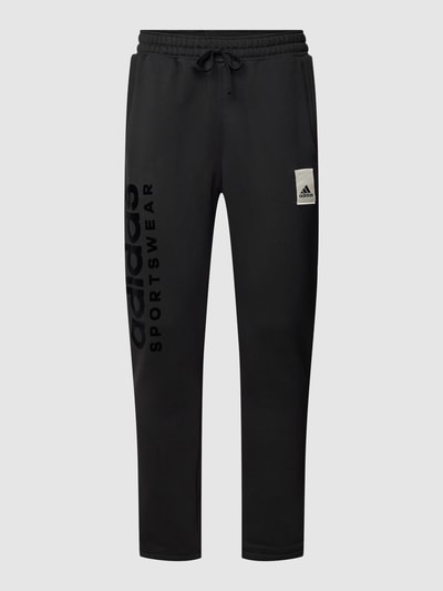 ADIDAS SPORTSWEAR Sweatpants mit Label-Print Schwarz 2