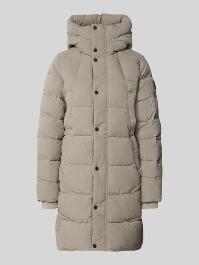 G-Star Raw Gewatteerde lange jas met steekzakken, model 'Whistler' Lichtgrijs - 2