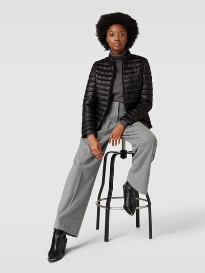 Frieda & Freddies Steppjacke mit Label-Applikation Modell 'JUDY' Black 1