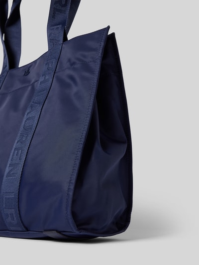 Lauren Ralph Lauren Shopper met hengsels, model 'STEVIE' Marineblauw - 2