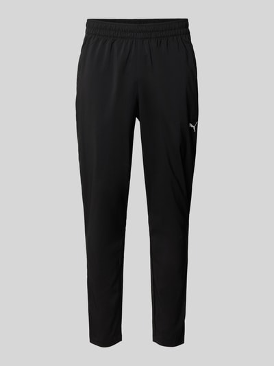 PUMA Performance tapered fit trainingsbroek met elastische band model 'TAD ESSENTIALS' Zwart - 1