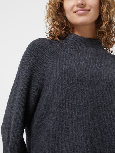 Tom Tailor Pullover mit Woll-Anteil  Anthrazit 3