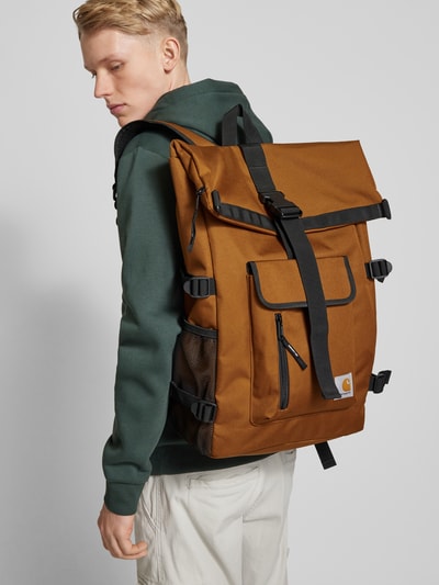 Carhartt Work In Progress Rucksack mit Label-Patch Modell 'PHILIS' Camel 1