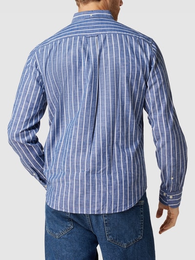 GANT Regular Fit Freizeithemd mit Streifenmuster Modell 'Chambray' Blau 5