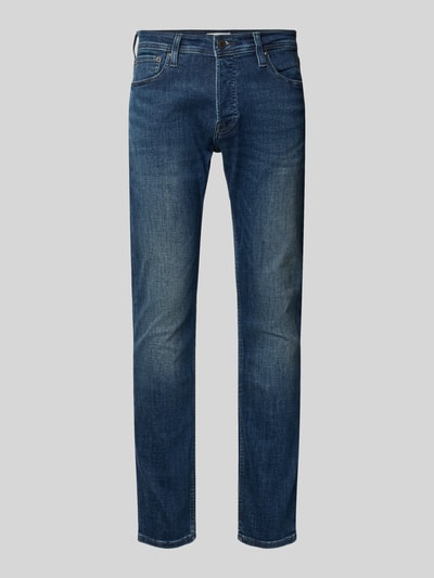 Jack & Jones Slim Fit Jeans im 5-Pocket-Design Modell 'GLENN' Jeansblau 2