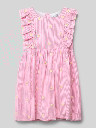 Happy Girls Kleid mit Motiv-Stitching Pink 1