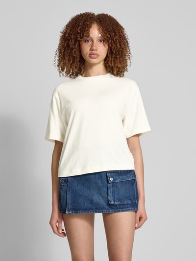 Marc O'Polo Regular fit T-shirt van katoenmix Wit - 4