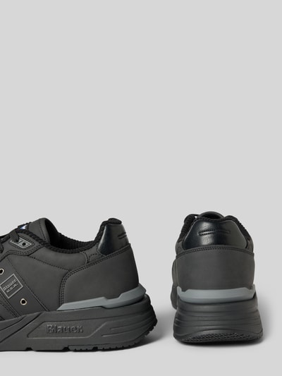 Blauer USA Sneaker mit Schnürverschluss Modell 'RAY' Black 2