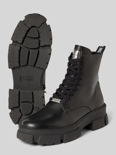 Steve Madden Schnürstiefel mit Label-Details Black 4