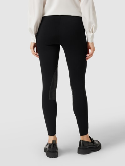 Lauren Ralph Lauren Leggings mit Besatz in Leder-Optik Black 5