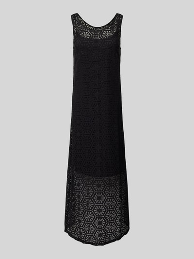 Vero Moda Maxi-jurk met ajourpatroon, model 'HONEY' Zwart - 2