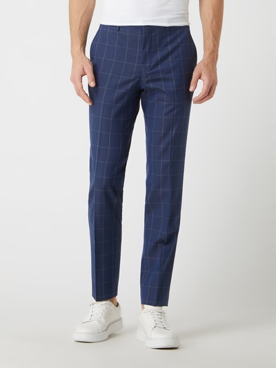 SELECTED HOMME Slim fit pantalon met stretch, model 'Kyle' Donkerblauw - 4