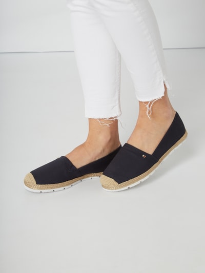 Tommy Hilfiger Espadryle z tkaniny Ciemnoniebieski 3