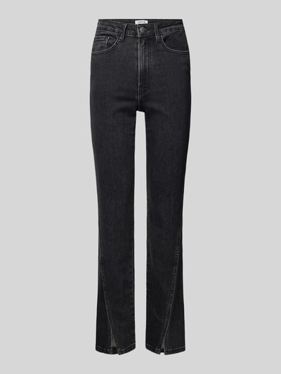 EDITED Skinny Fit Jeans mit 5-Pocket-Design Modell 'Annilie' Dunkelgrau 1