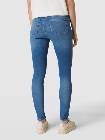 Tommy Hilfiger High Waist Skinny Fit Jeans mit Stretch-Anteil Modell 'HARLEM' Jeansblau 5