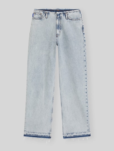 HUGO Blue Loose Fit Jeans aus reiner Baumwolle Modell 'LENI' Jeansblau 2