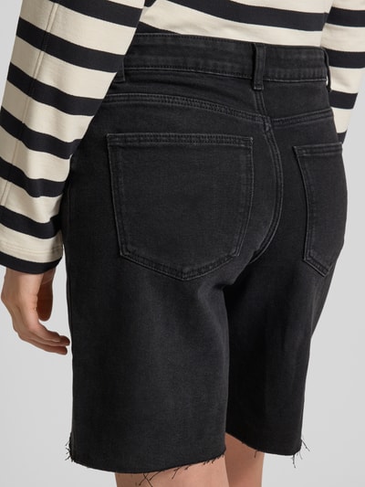 Vero Moda Regular fit korte jeans van katoenmix, model 'CLEO' Zwart - 3