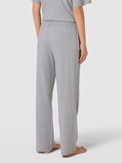 DKNY Spodnie od piżamy z paskiem z logo model ‘Sleep Jogger’ Średnioszary 5