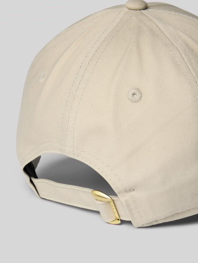 New Era Czapka z daszkiem i detalem z logo Beżowy 3
