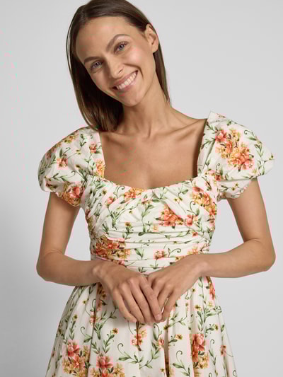 Forever New Cocktailjurk met vierkante hals, model 'Jules' Wit - 3