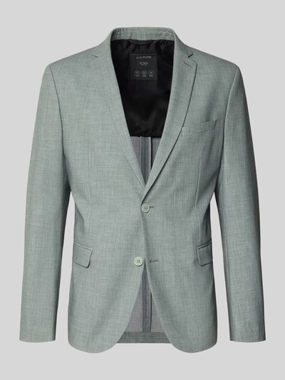 s.Oliver BLACK LABEL Marynarka garniturowa w kroju regular fit z dodatkiem wiskozy Jasnozielony 2