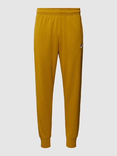 Nike Sweatpants mit elastischem Bund Dunkelgelb 2