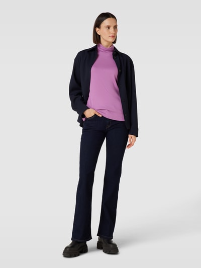 Tom Tailor Longsleeve mit Rollkragen Mauve 1