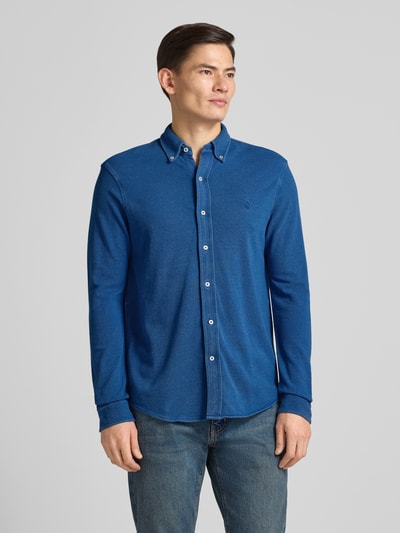 Polo Ralph Lauren Koszula casualowa o kroju slim fit z kołnierzykiem typu button down Ciemnoniebieski 4