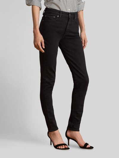 Lauren Ralph Lauren Skinny Fit Jeans aus Baumwoll-Mix BLACK 4