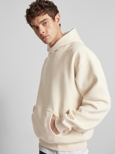 KARL KANI Hoodie met labelstitching Zand - 3