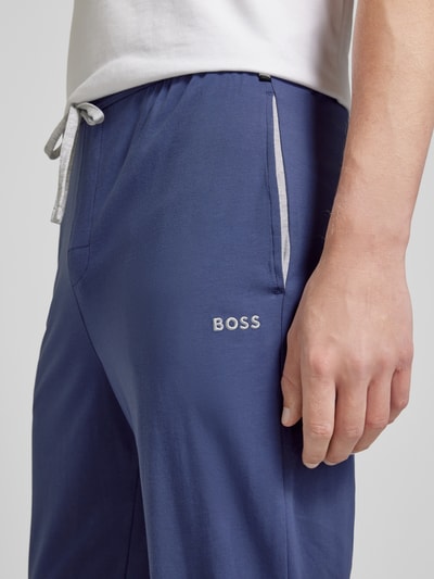 BOSS Sweatpants mit elastischem Bund Modell 'Hadiko' Jeansblau 3