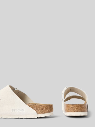 Birkenstock Sandalette aus Leder Modell 'Arizona' Offwhite 2