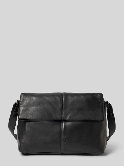 LIEBESKIND BERLIN Crossbody Bag ze skóry Model „Fiona” Czarny 2