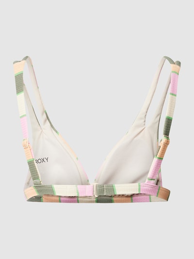 Roxy Top bikini z graficznym wzorem model ‘VISTA’ Oliwkowy 3