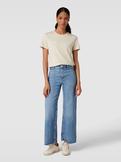 Marc O'Polo T-Shirt mit Label-Print Kitt 1