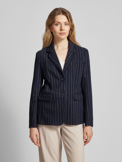 Windsor Blazer mit Pattentaschen Marine 4