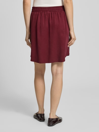 Marc O'Polo DENIM Mini-Rock aus Lyocell Bordeaux 5
