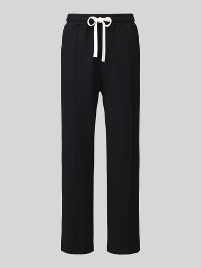 Don´t Waste Culture Loose Fit Sweathose aus reiner Baumwolle Modell 'LINO' Black 2