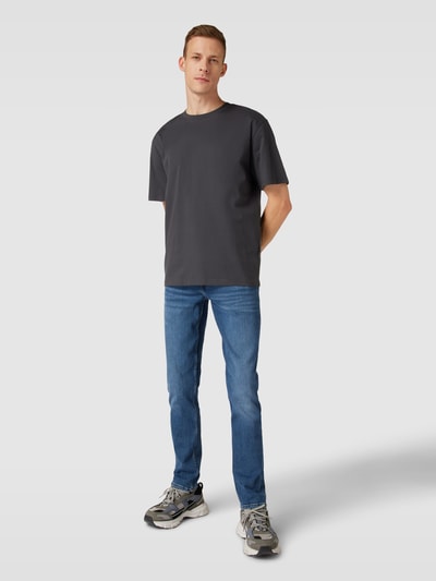 7 For All Mankind Slim Fit Jeans mit 5-Pocket-Design Hellblau 1