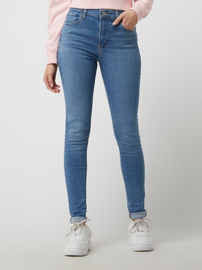 Levi's® Super Skinny Fit High Rise Jeans mit Stretch-Anteil Modell '720' Jeansblau 4