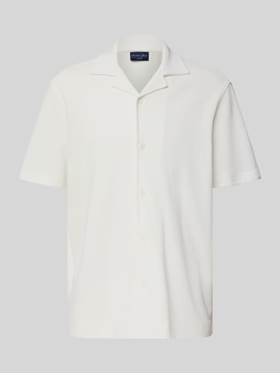 Christian Berg Men Regular Fit Freizeithemd mit Reverskragen Offwhite 2
