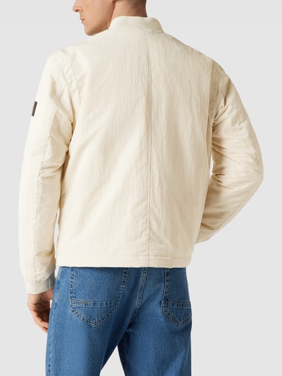 bomberjacke innen orange