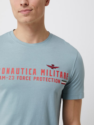 Aeronautica Militare T-Shirt mit Logo Blau 3