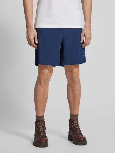 COLUMBIA Regular Fit Shorts mit Label-Print Marine 4