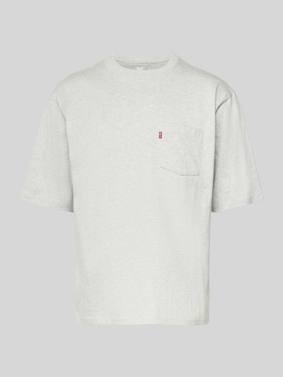 Levi's® T-shirt o kroju relaxed fit z czystej bawełny Jasnoszary 2