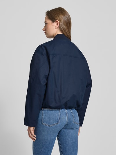 Tommy Hilfiger Regular fit bomberjack van katoenmix Marineblauw - 5