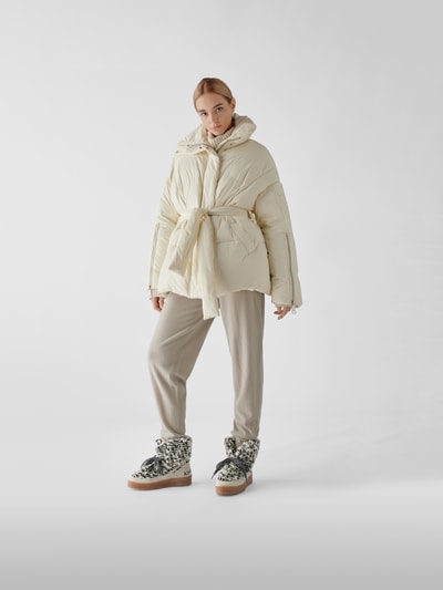 Khrisjoy Ankle Boots mit Allover-Muster Weiß 1