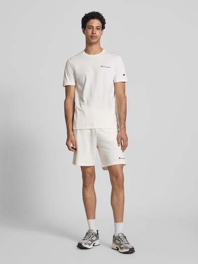 Champion Sweatshorts mit elastischem Bund und Label-Stitching Offwhite 1
